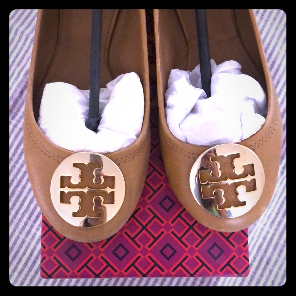 AUTHENTIC Tory Burch Reva Ballet Flat